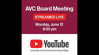 AVC Board of Trustees Meetings   June 12, 2023