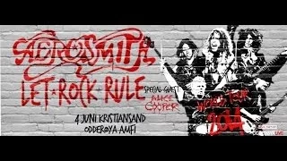 Odderøya live 2014. Alice cooper  and Aerosmith.