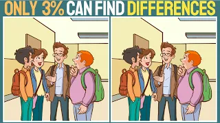 【Find the difference】Only 3% can find the differences!!【Spot the difference】