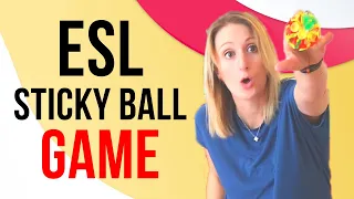 ESL Sticky Ball Games – STICKY BALL VOCABULARY GAMES ESL