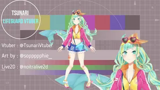 【Showcase】Tsunari【Vtuber Live2D】