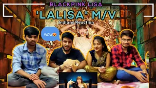 Indians reaction to LISA - 'LALISA' M/V || WTF reactions || Genuine reaction