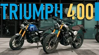 Yes, the hype is REAL | Triumph Speed 400 & Scrambler 400 X Malaysia