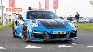 800HP TechArt GT Street R Porsche 992 Turbo S - Fast Accelerations and Launch Controls !