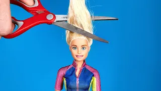 Cambio de imagen de Barbie DIY: dándole una nueva apariencia