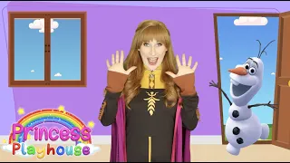 Wind the Bobbin Up with Princess Anna | Princess Playhouse Nursery Rhymes and Kids Songs