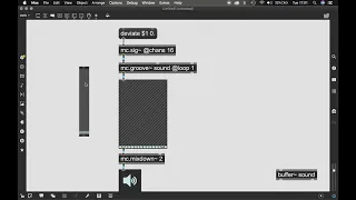 Texture Generator in Max/MSP using mc.groove~