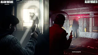 Alan Wake Vs Alan Wake 2 | Early Graphics Comparison