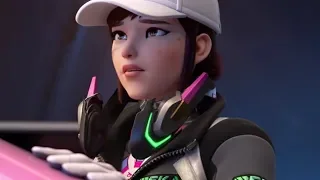 OVERWATCH All Animated Shorts Movie (w/ NEW D.va Shooting Star Short)