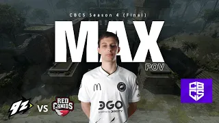 CS2 POV | max (ANCIENT) | 9Z vs RED CANIDS (13-7) | CBCS Season 4 (Final)