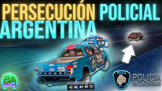 😱 PERSECUCIÓN POLICIAL ARGENTINA TERMINA ASÍ... | POLICÍA DE LA CIUDAD! | BUENOS AIRES ROLEPLAY 🚨