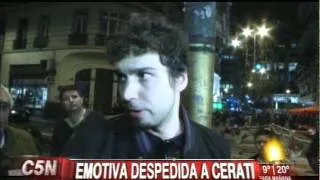 C5N - MUSICA: LA EMOTIVA DESPEDIDA A CERATI