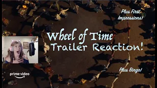 Wheel of Time Trailer Reaction & Thoughts! (Plus Bingo!!)