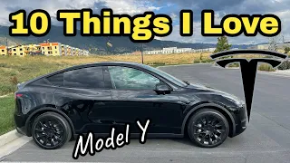 10 Things I Love About My Tesla Model Y Long Range | It's Probably The Best Car Ever!