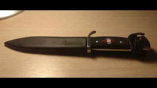 Trench Knife Hitlerjugent manufacture. ch1 . траншейный нож гитлерюгент ч1