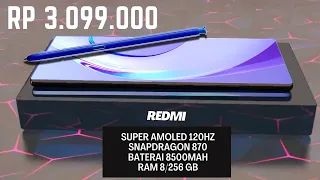 UDAH MURAH SPEK HP INI BENER2 GILA! SNAPDRAGON 870, 8500mAh,RAM 8/256 GB - HP 3 JUTAAN TERBARU 2023