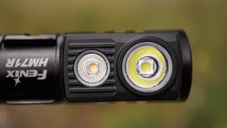 Fenix HM71R - 2700 lumens - Headlamp double source 6000K + 4000K HI CRI - 21700 - Type-C Nightshots