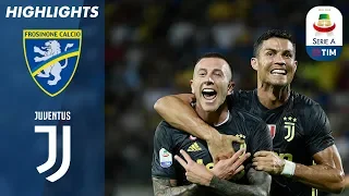 Frosinone 0-2 Juventus | Late Ronaldo & Bernardeschi Goals In Fifth Straight Juve Win | Serie A