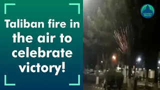 Taliban fire in the air to celebrate as last US aircraft leaves Kabul airport