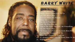 Barry White - Barry White Greatest Hits Full Album 2022 - Best Songs of Barry White