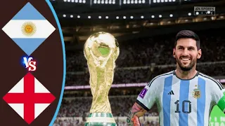 Fifa 23 - Argentina Vs England - world cup 2022 Final 1-0 | Big match | Best pro gameplay Xbox one