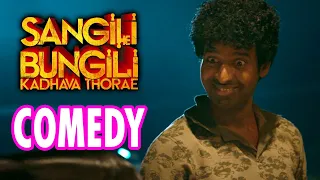 Sangili Bungili Kadhava Thorae Tamil Movie | Fun Filled Comedy Scenes | Jiiva | Sri Divya | Soori