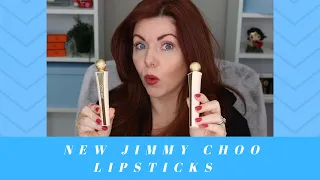 New Jimmy Choo Lipsticks | First Impressions!