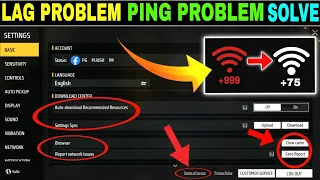 FREE FIRE NETWORK ISSUE SOLVE//FREE FIRE PING PROBLEM SOLVE//NORMAL PING NOT WORKING PG GAMER PIJUSH