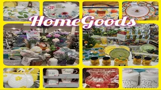 🍋🛍️🆕🤩👑 All NEW HomeGoods Spring Sensational Shop With Me!! Beautiful Home Decor and More!! 🔥🍋🛍️🆕🤩👑