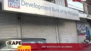 KB: DBP Muntinlupa, nilooban