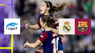 HIGHLIGHTS | Real Madrid vs. Barcelona (Liga F 2023-24 Matchday 21)