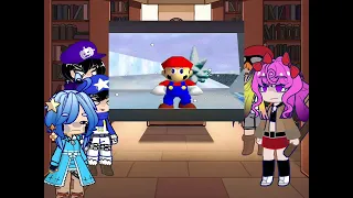 SMG4 characters react to snowtrapped