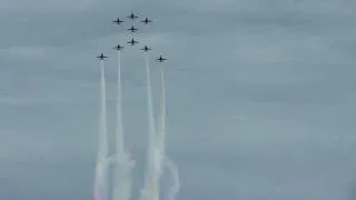 Red Arrows and Patrouille de France