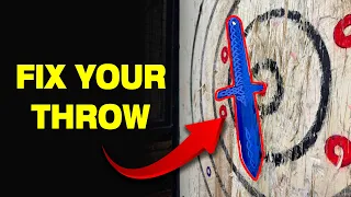 FIX YOUR OVER & UNDER ROTATION - Knife Throwing Tips