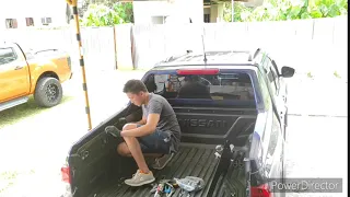 Tips installing Top-Up cover for Nissan Np300 Sport tech front cover.