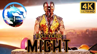 Mortal Kombat 1 - All Test Your Might Failures / Fatalities 4k HDR