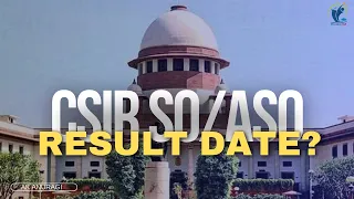 CSIR SO/ASO Exam Result | csir so aso exam result date 2024 | csir so aso result | csir case update