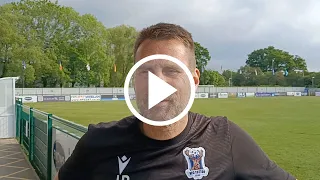 Jimmy Ball | Post-Match | AFC Totton 4-1 Hythe & Dibden | SDFA So'ton Sr Cup Final | Sat18May2024