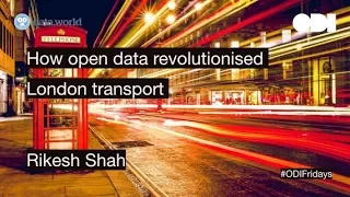 Friday lunchtime lecture: How open data revolutionised London transport