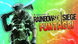 Rainbow Six Siege Funtage! - Grim Sky Operation! BYZE Mic Sound Effects & More!