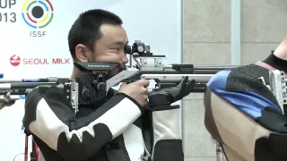 Finals 10m Air Rifle Men - ISSF Rifle&Pistol World Cup 2013, Changwon (KOR)