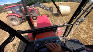 AGRO VLOG #12//SVOZ BALÍKŮ//ZAPADLÝ ZETOR//ZETOR STUCK IN MUD//MEGA WTOPA//ZETOR 7711