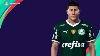 Como fazer o Miguel Merentiel (Palmeiras) PES 2021