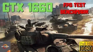 GTX 1660 World Of Tanks Benchmark