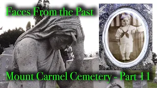 Mount Carmel Cemetery Part 11 - Walking and Viewing the Graves and Mausoleums in Hillside, Illinois.