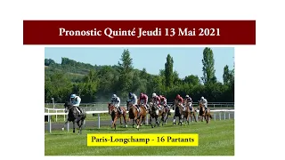 pronostic pmu - quinte du jour – Jeudi 13 Mai 2021 - PRIX DE MARLY PARIS-TURF