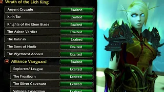 The FASTEST Way to MAX Every Reputation in Classic WOTLK