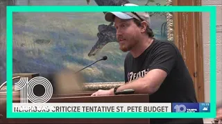 Tentative budget for St. Pete receives criticism from speakers at council meeting