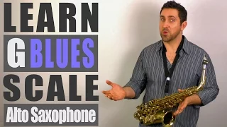 G Blues Scale - Alto Saxophone Lesson