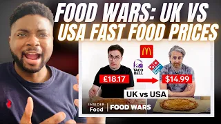 🇬🇧BRIT Reacts To UK VS USA FAST FOOD PRICES! *I'm getting ripped off over here..